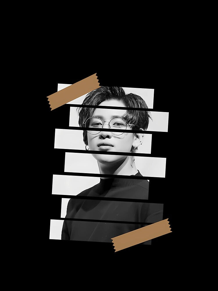 Kunpimook Bhuwakul GOT 7 BamBam Korean Kpop Monochrome Stripe by TheaDoughnutFa