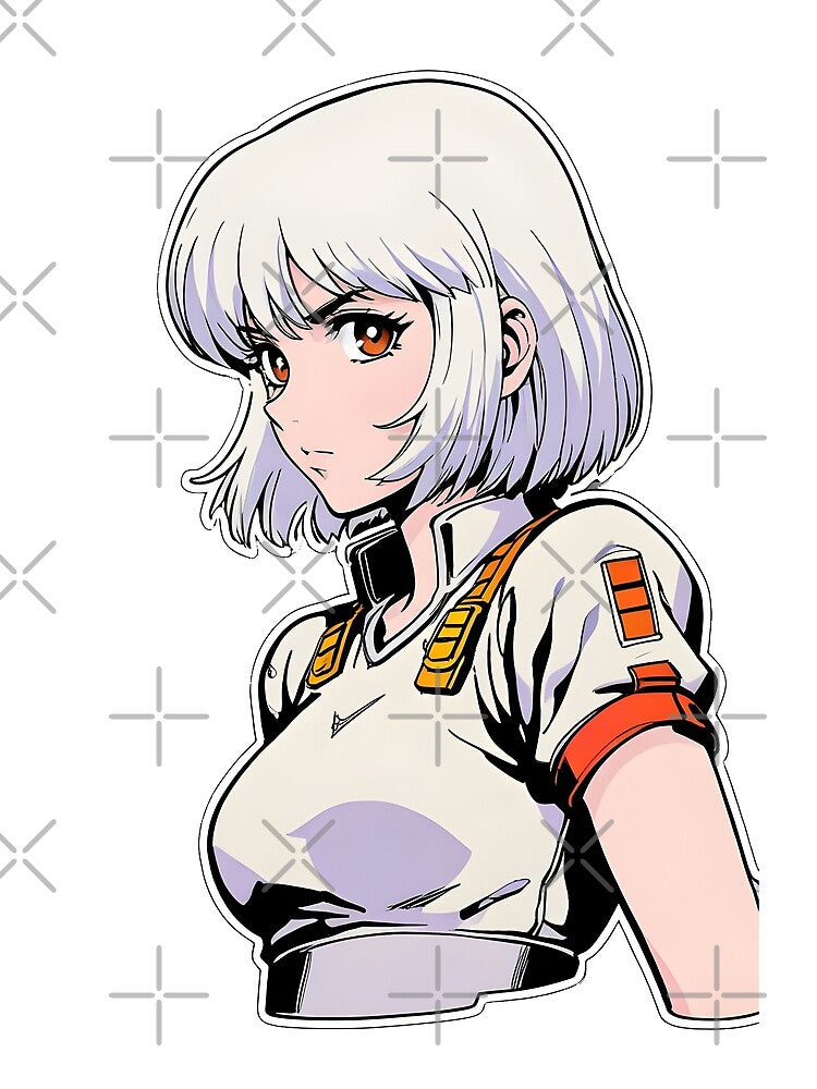 Retro anime girl by Anime-VHS