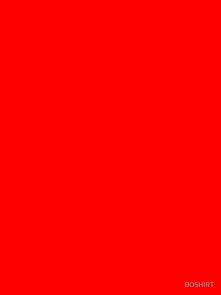 Plain red by BOSHIRT