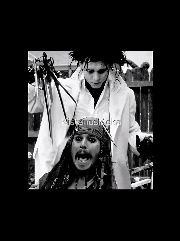 Edward Scissorhands, Pirates, Funny Movie by KistanosMeka
