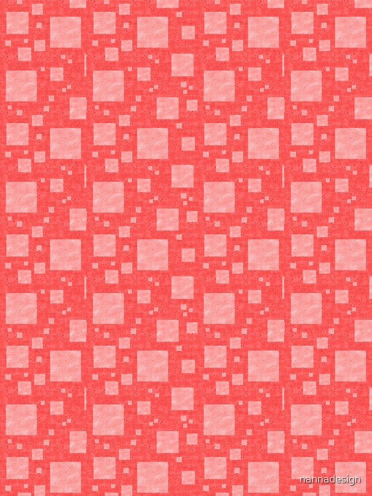 red squares patern by nannadesign