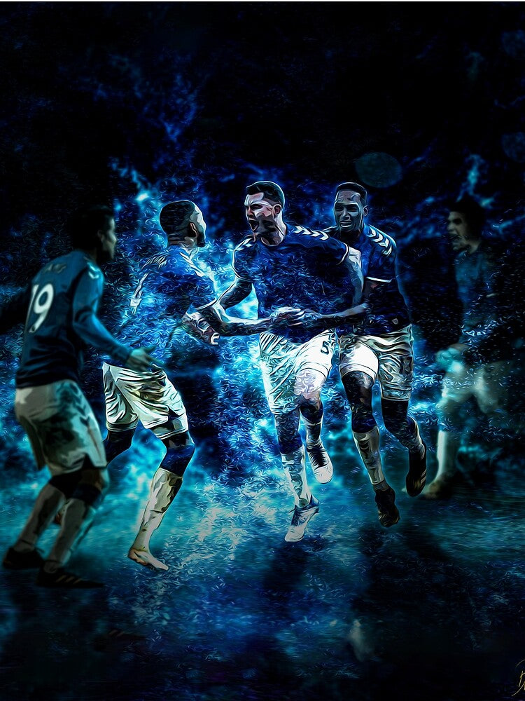 Everton Celebration by datoffees