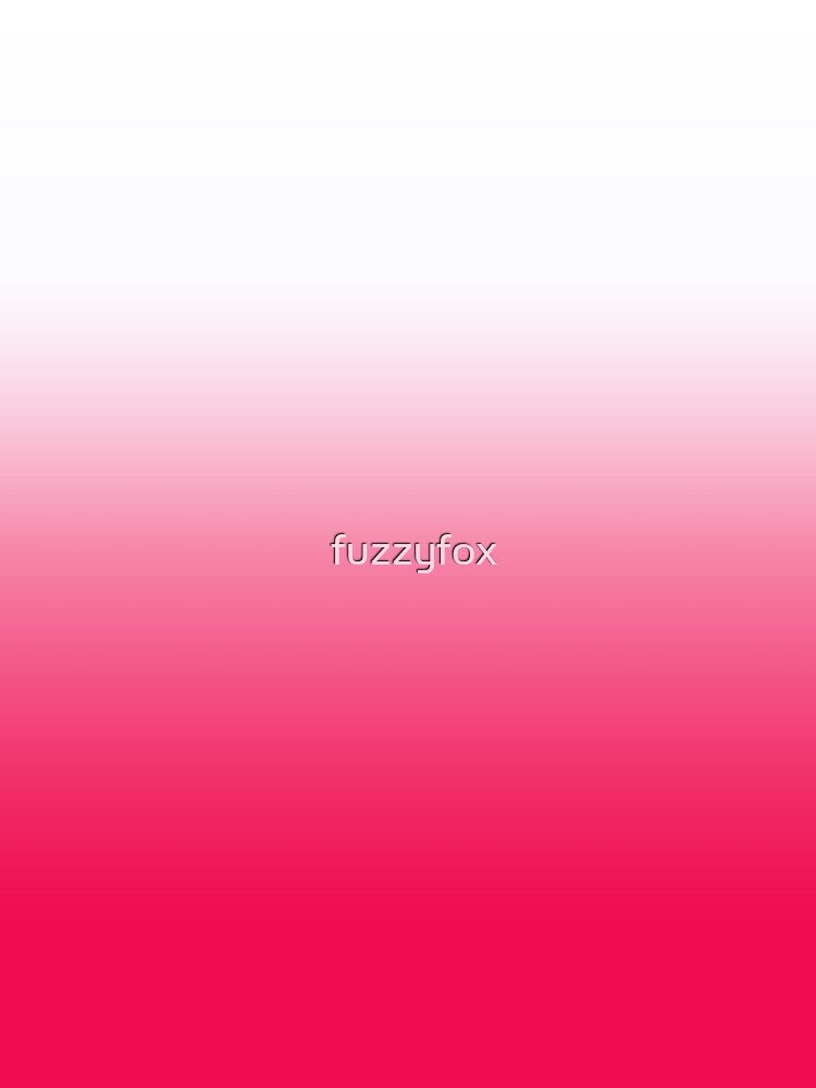 Bright summer red and white gradient ombre by fuzzyfox