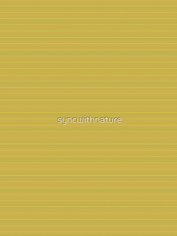 Yellow And Black by syncwithnature