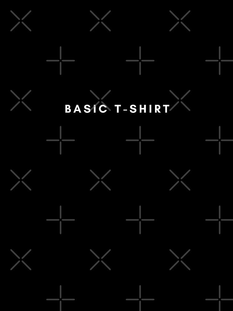 Basic T-shirt Black by lolora