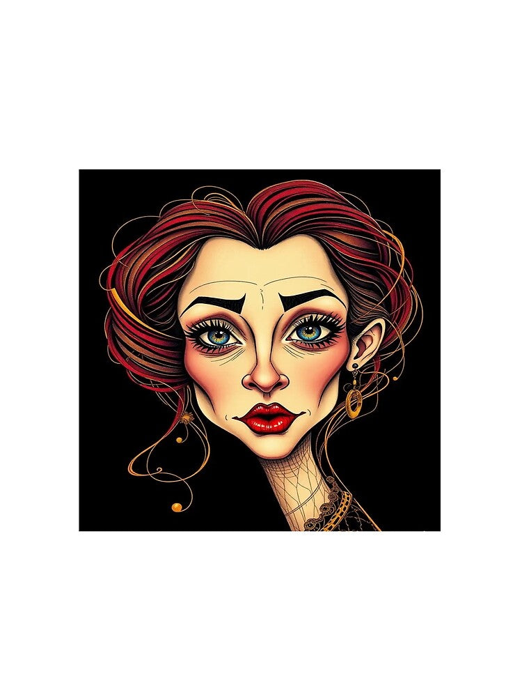 Goth face by ChakataDreams