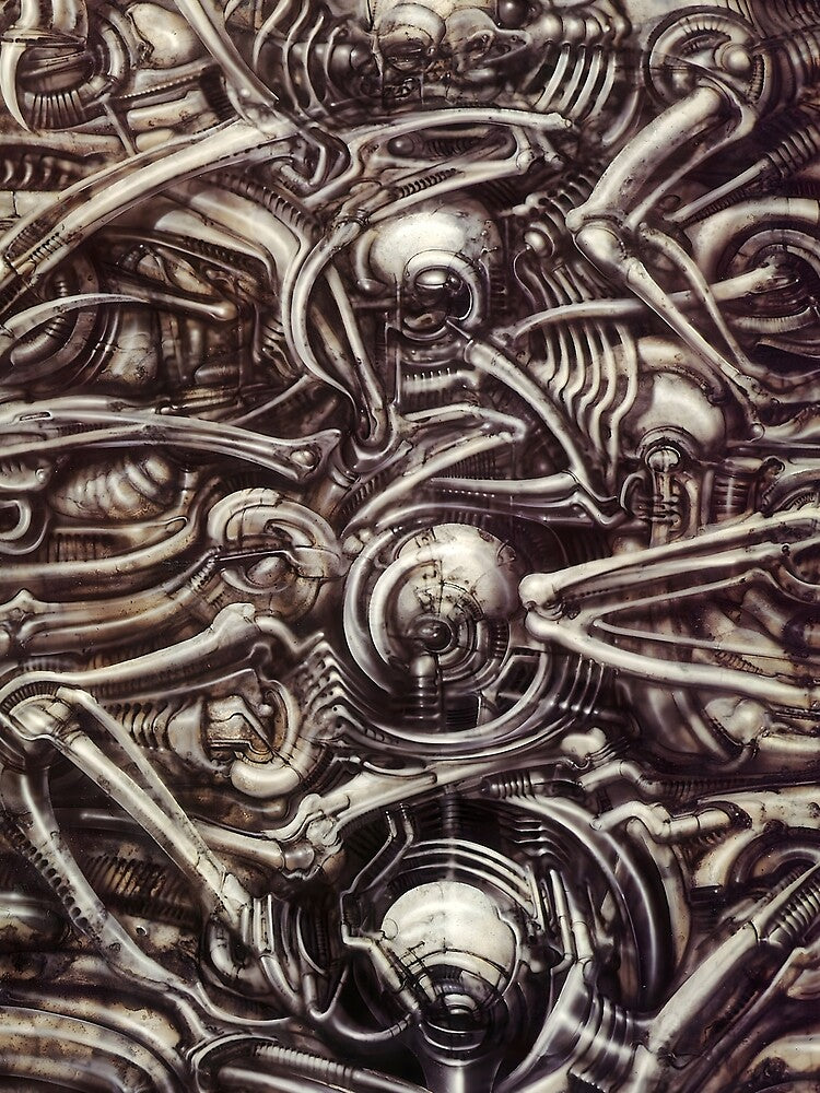 hans ruedi giger paintings by David-thomi