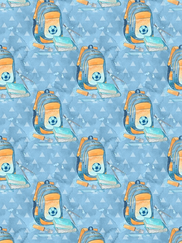 Back To School The Soccer Backpack by PatternLandia