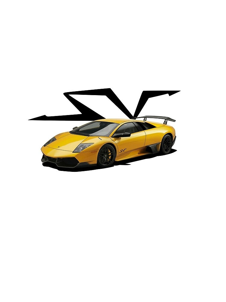 Lamborghini Murcielago SV Short Sleeve T-Shirt by Lukes-shop