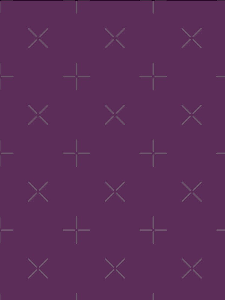 Eggplant Purple Solid Plain Background by burbankdesigns