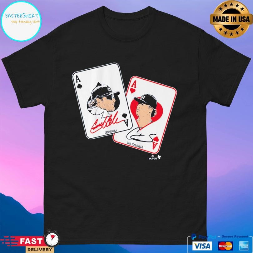 Gerrit Cole And Cam Schlittler Pocket Aces Shirt