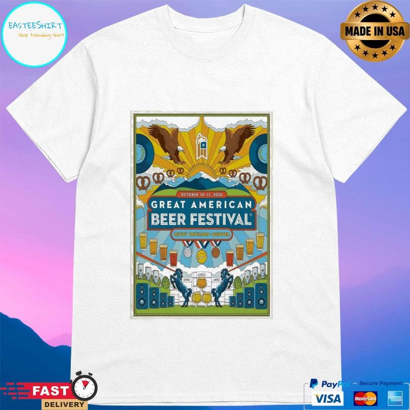 Great American Beer Festival October 10 11 2026 Shirt