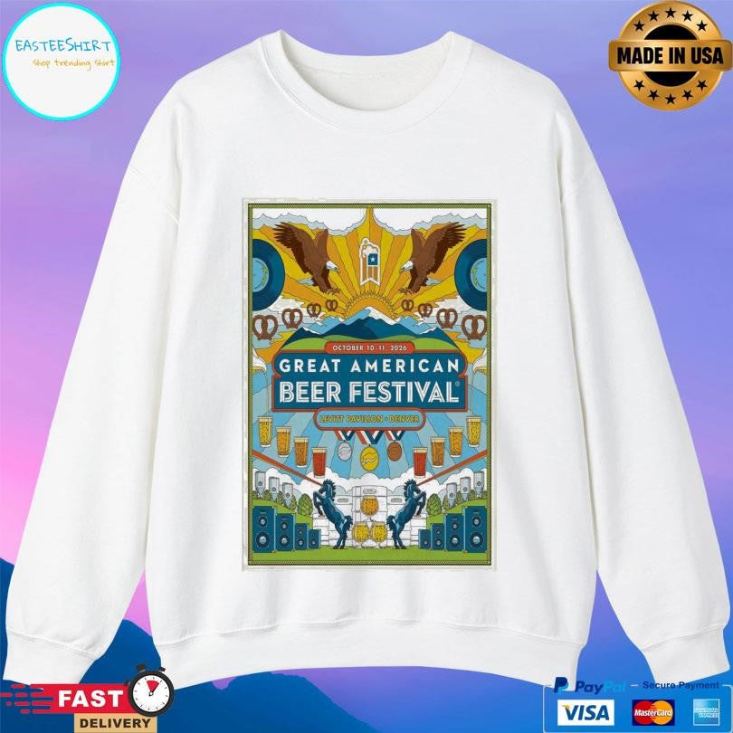 Great American Beer Festival October 10 11 2026 Shirt