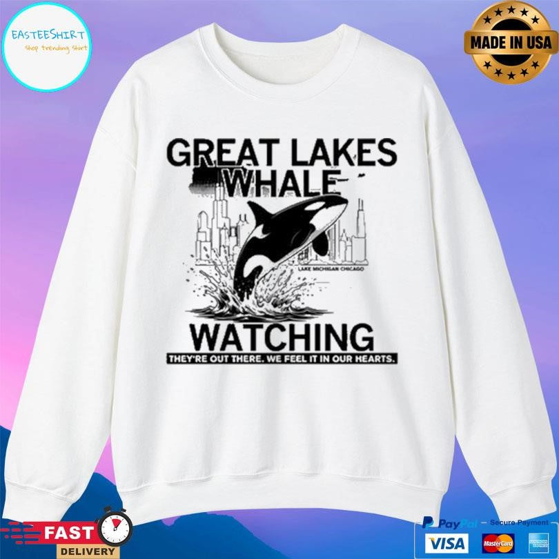 Great Lakes Whale Watching Shirt