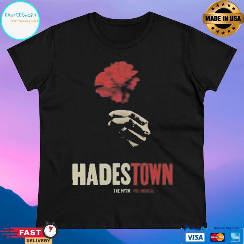 Hadestown Hadestown Flower Hand Art Shirt