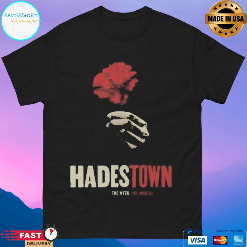 Hadestown Hadestown Flower Hand Art Shirt