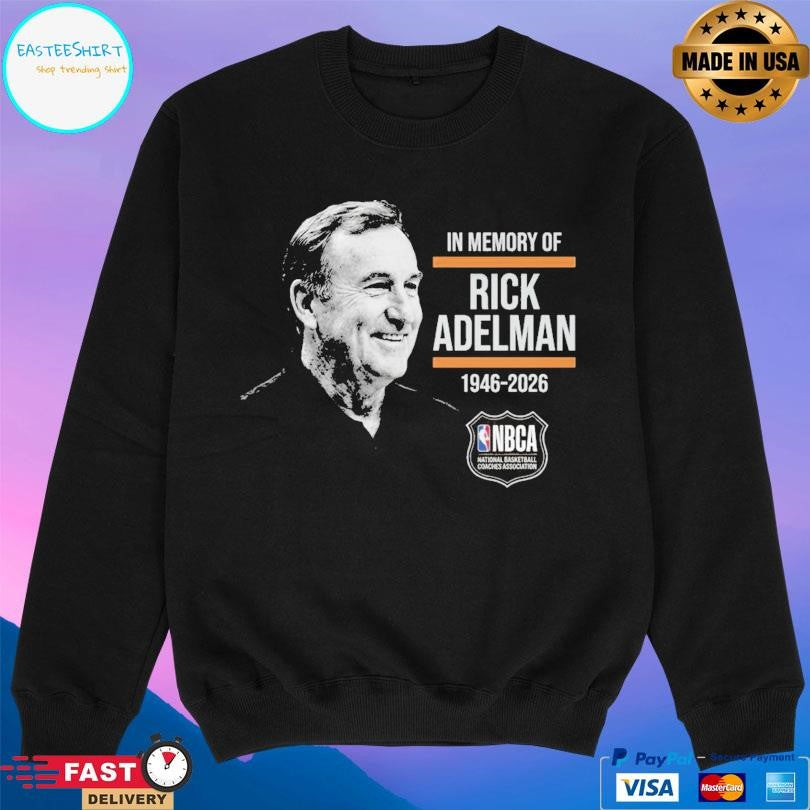 Hall Of Fame Rick Adelman Memorial Honoring A Basketball Legend Shirt