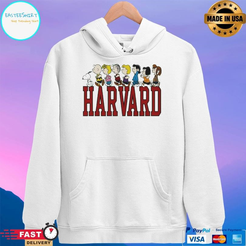 Harvard Woodstock And Peanuts Gang Shirt
