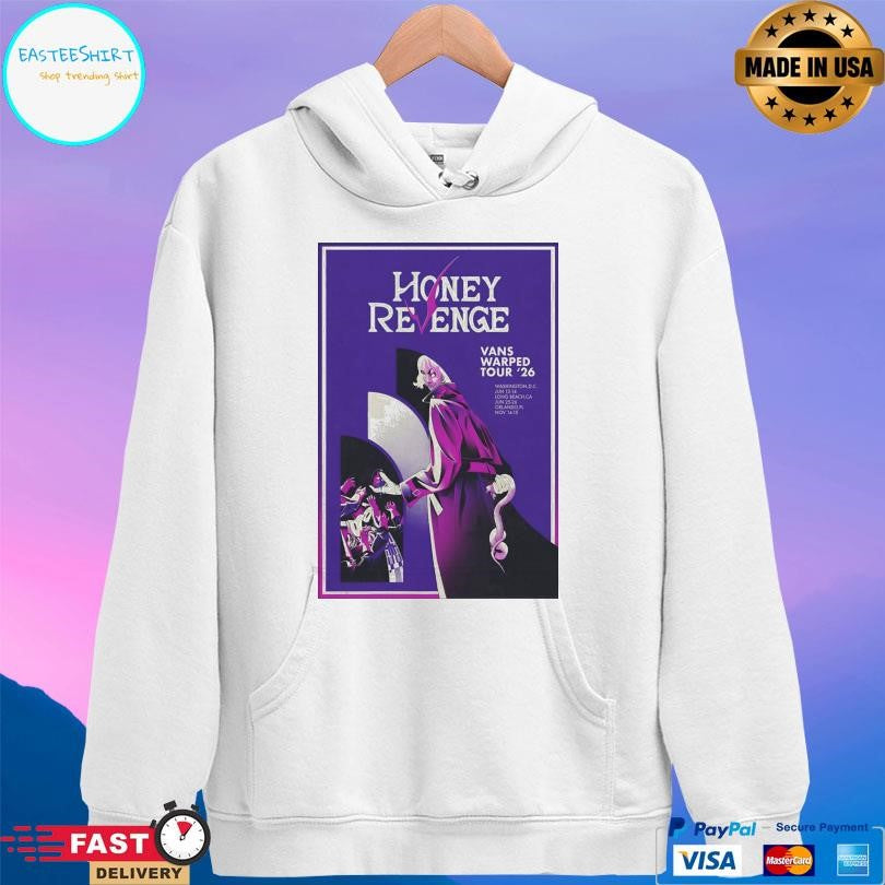 Honey Revenge Vans Warped 2026 Tour Shirt