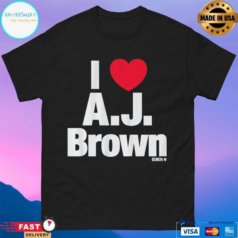 I Heart Aj Brown Shirt