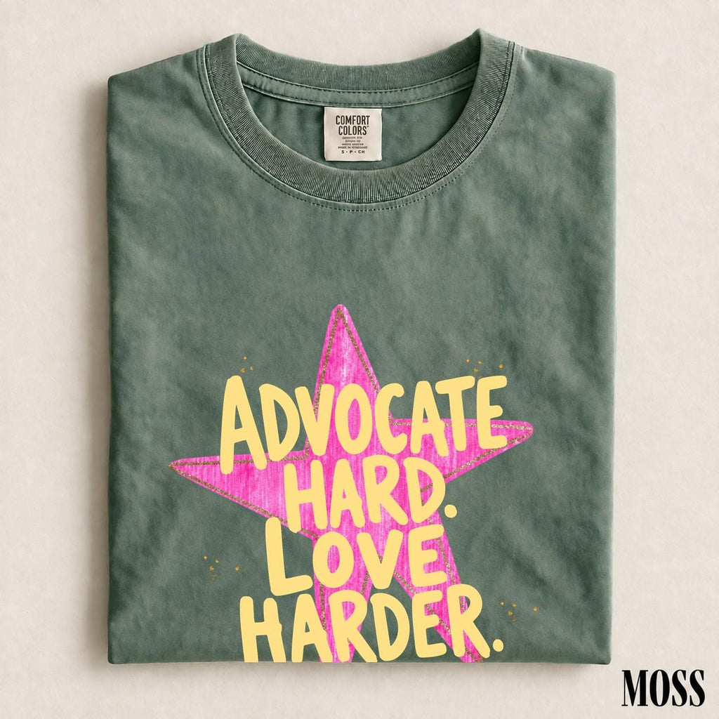 Advocate Education Teacher Comfort Color Inclusive Educator Sped Teacher Christian Neurodiverse Tee (3)