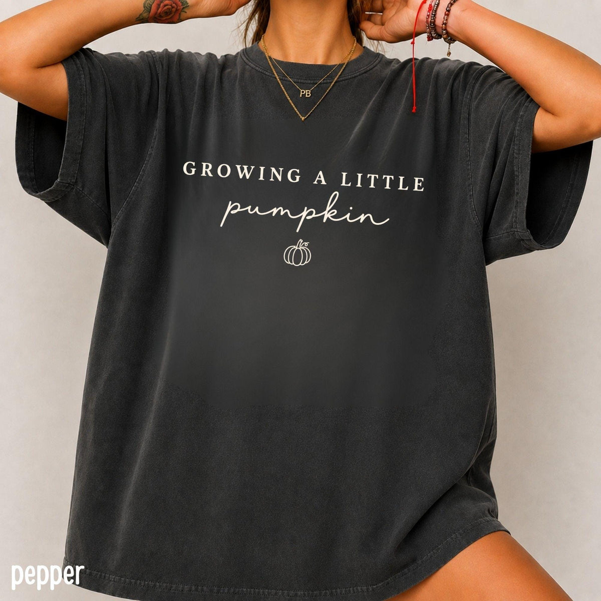 Growing Little Pumpkin Comfort Colors Pregnancy Tee Fall Maternity Pumpkin Pregnancy Announcement (5)