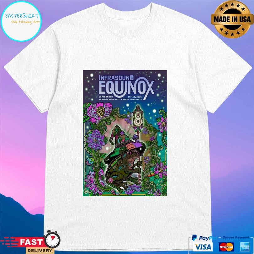 Infrasound Equinox Festival Clarks Grove Mn Shirt