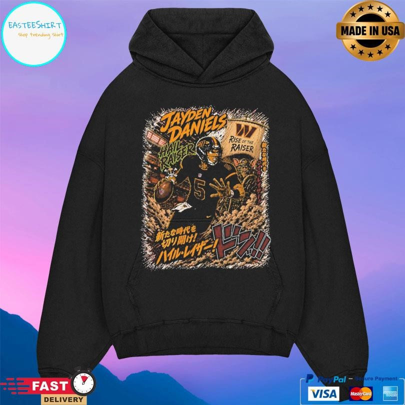 Jayden Daniels Rise Of The Raiser Shirt