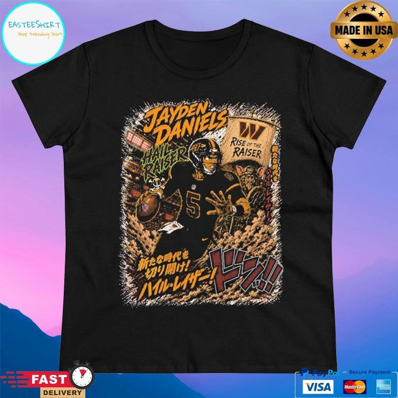 Jayden Daniels Rise Of The Raiser Shirt