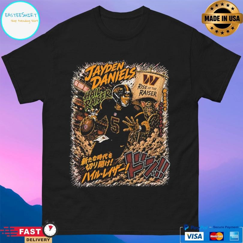 Jayden Daniels Rise Of The Raiser Shirt