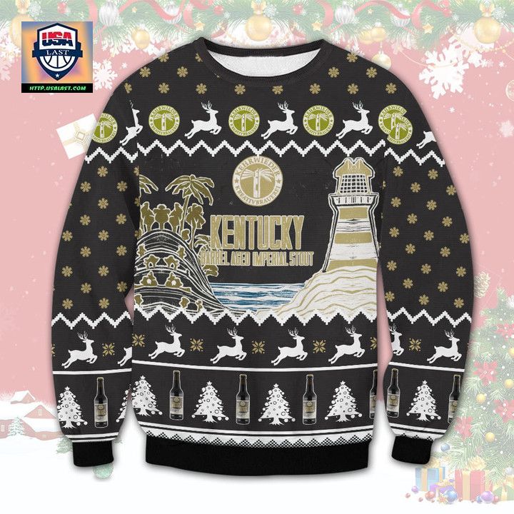 Kentucky Bastard Imperial Stout Ugly Christmas Sweater