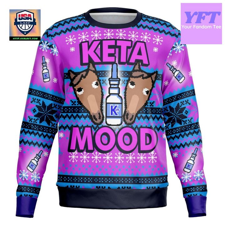 Keta Mood For Meme 3d Ugly Christmas Sweater