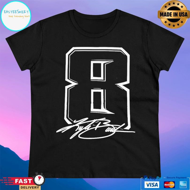 Kyle Busch 8 Signature Memorial Shirt
