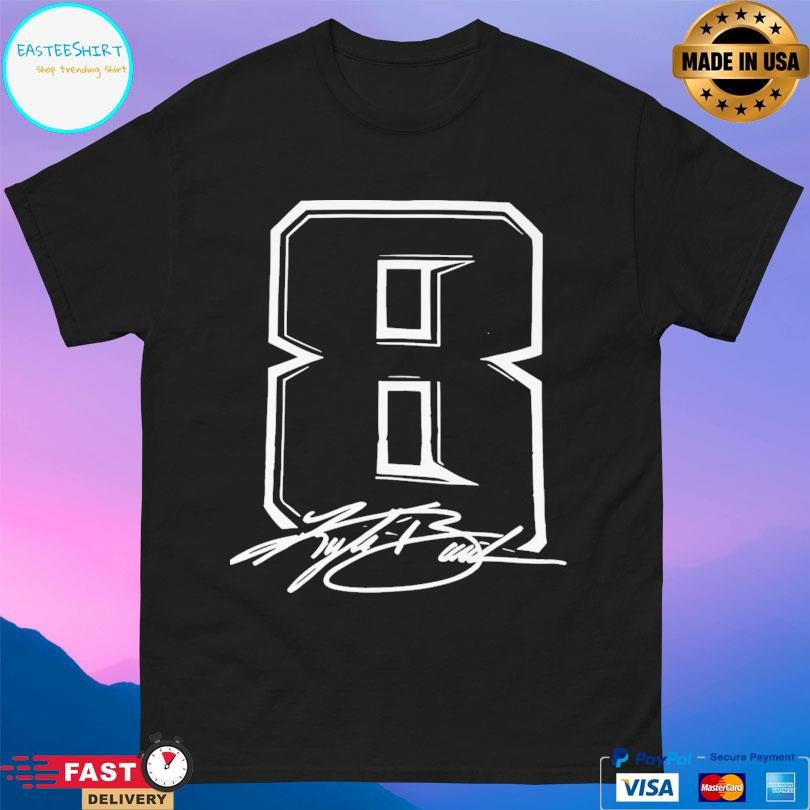 Kyle Busch 8 Signature Memorial Shirt