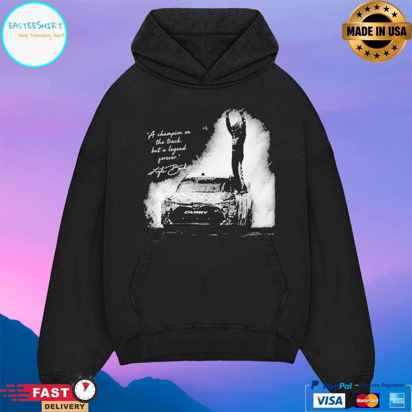 Kyle Busch A Champion On The Track But A Legend Forever Shirt