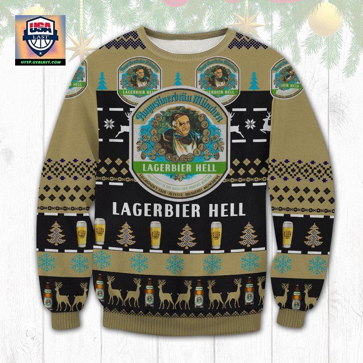 Lagerbier Hell Ugly Christmas Sweater