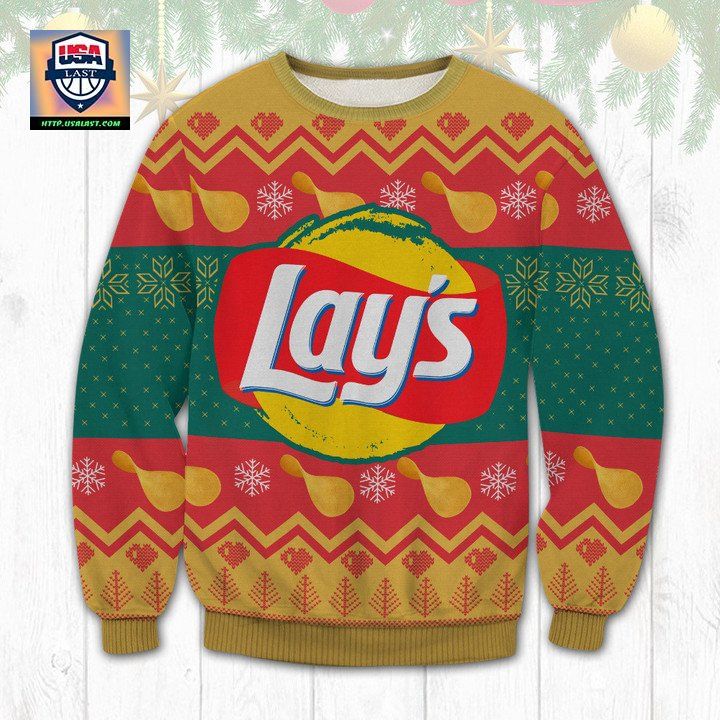 Lays Potato Chips Ugly Christmas Sweater
