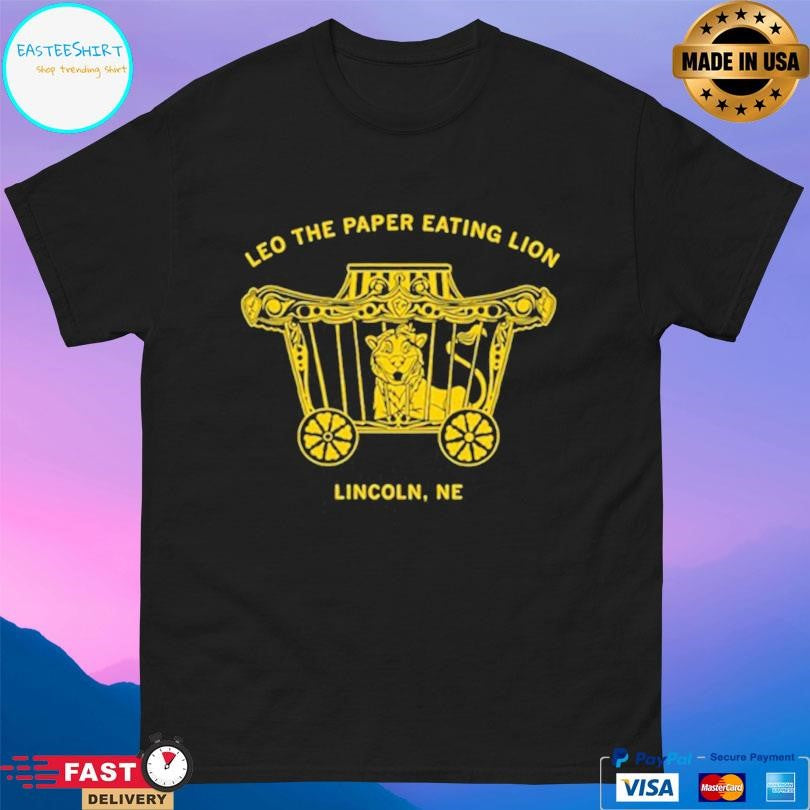 Leo The Paper Eating Lion Shirt
