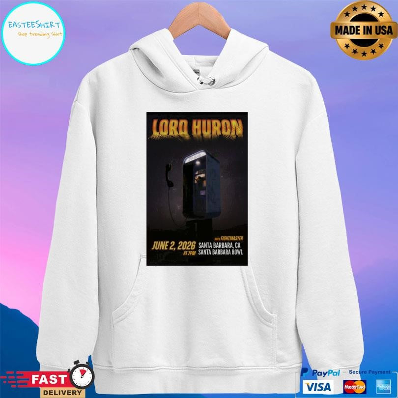 Lord Huron June 2 2026 Santa Barbara Shirt