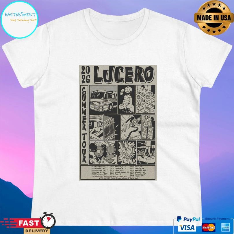 Lucero Summer 2026 Tour Shirt