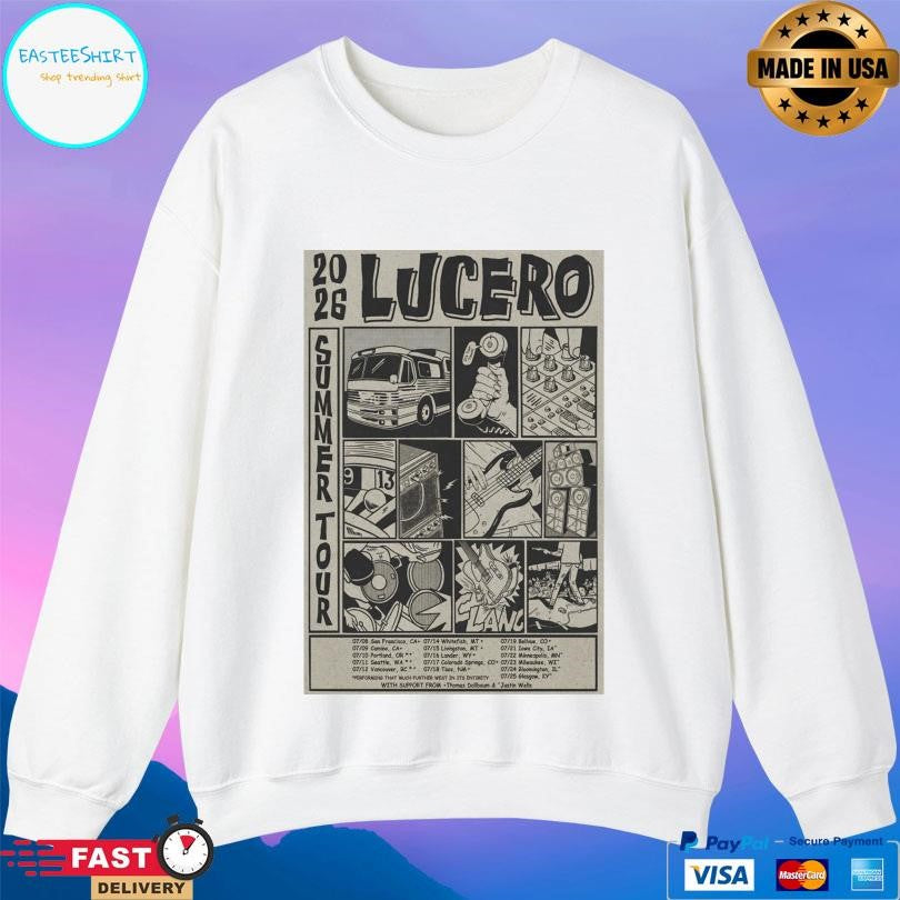 Lucero Summer 2026 Tour Shirt