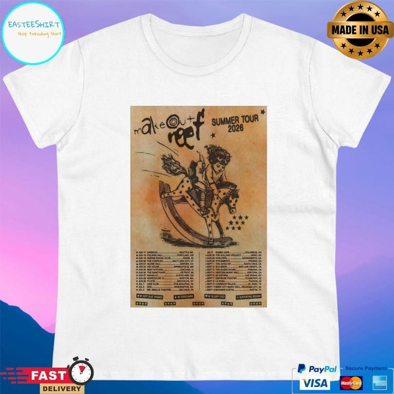 Makeout Reef Summer Tour 2026 Shirt