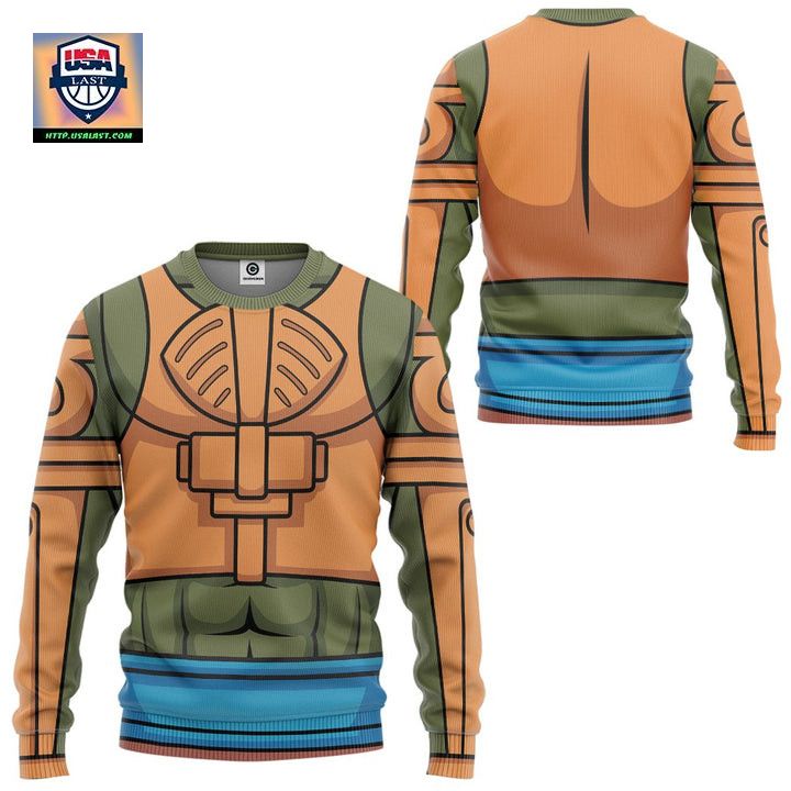 Man At Arms He-Man Masters Of The Universe Ugly Christmas Sweater