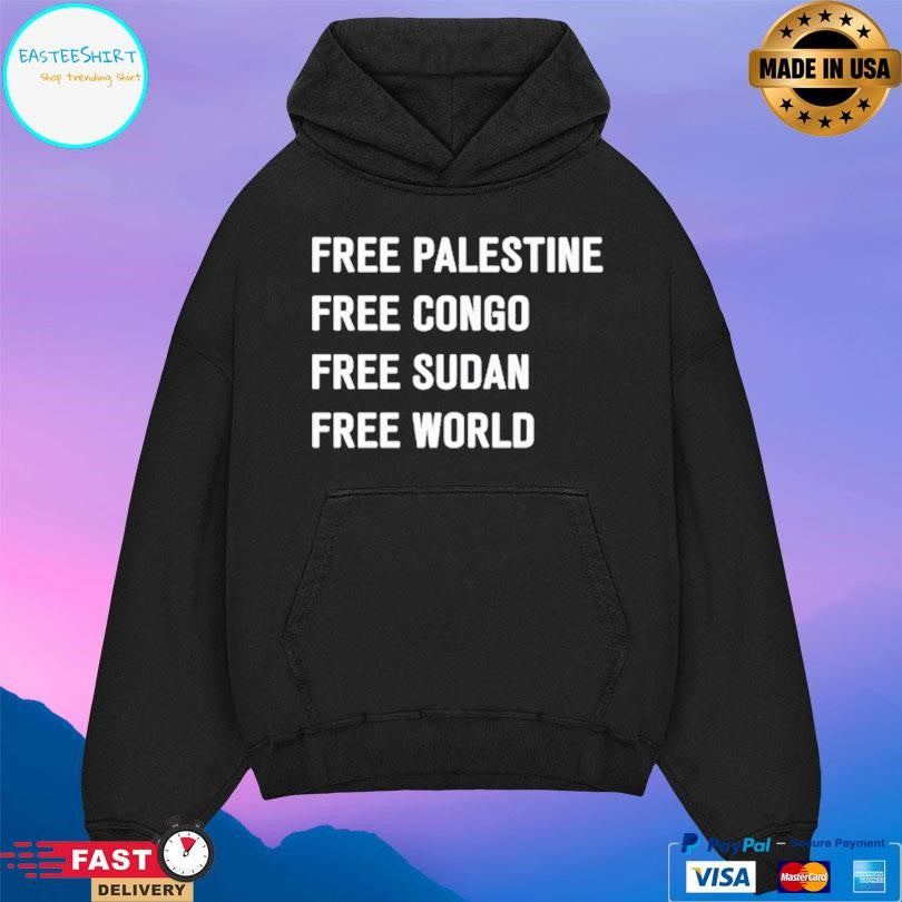 Marc Cucurella Free Palestine Free Congo Free Sudan Free World Shirt