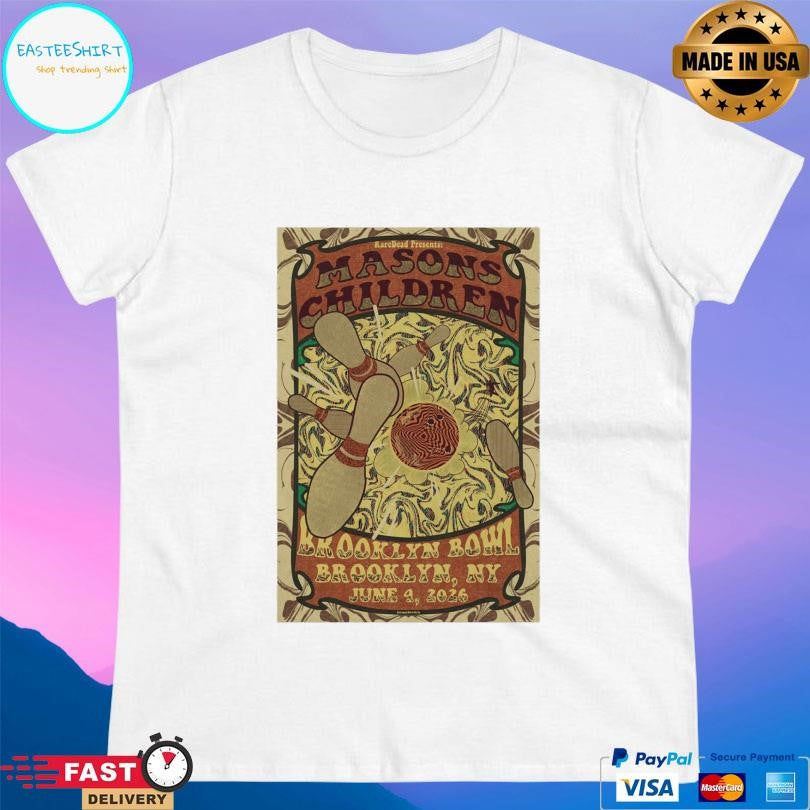 Mason’s Children Brooklyn Bowl New York June 04 2026 Tour Shirt