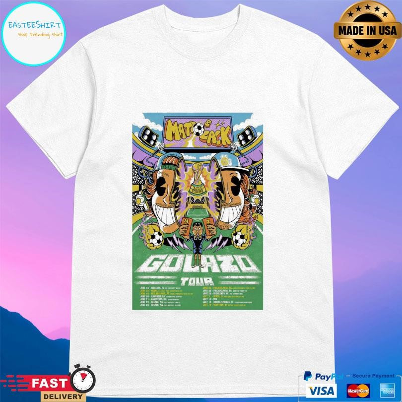 Matt And Zack Golazo 2026 Tour Shirt