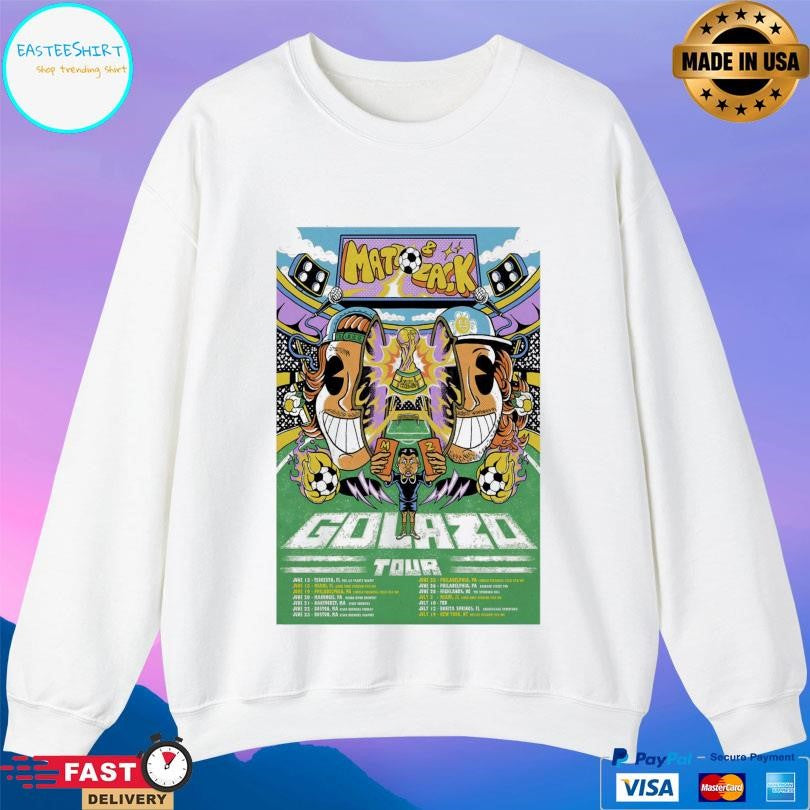 Matt And Zack Golazo 2026 Tour Shirt