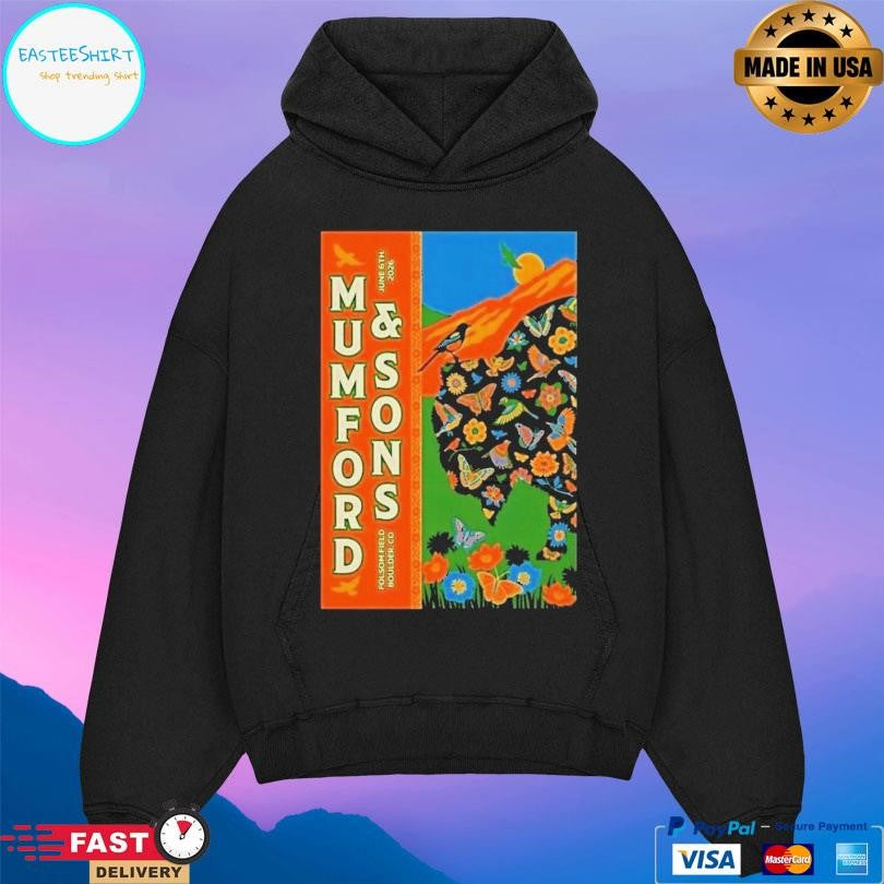 Mumford And Sons Folsom Field Jun 6 2026 Shirt