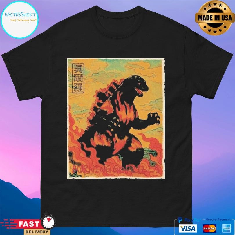 Myles Garrett Rams Godzilla Shirt