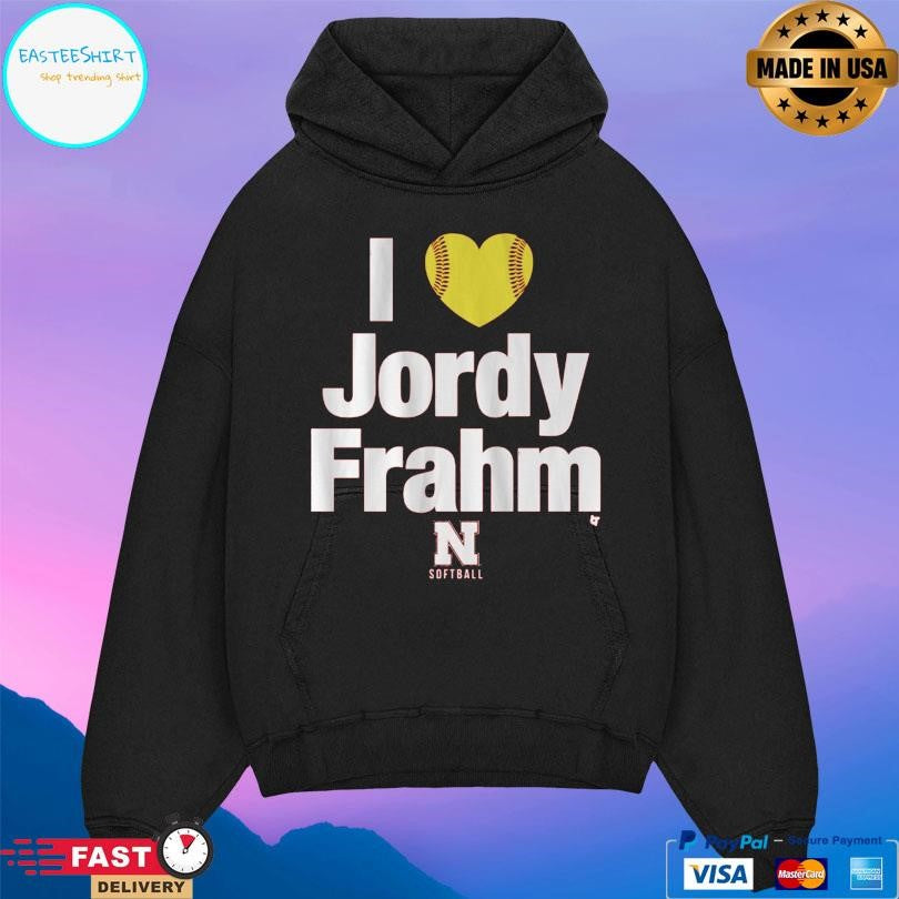 Nebraska Softball I Heart Jordy Frahm Shirt